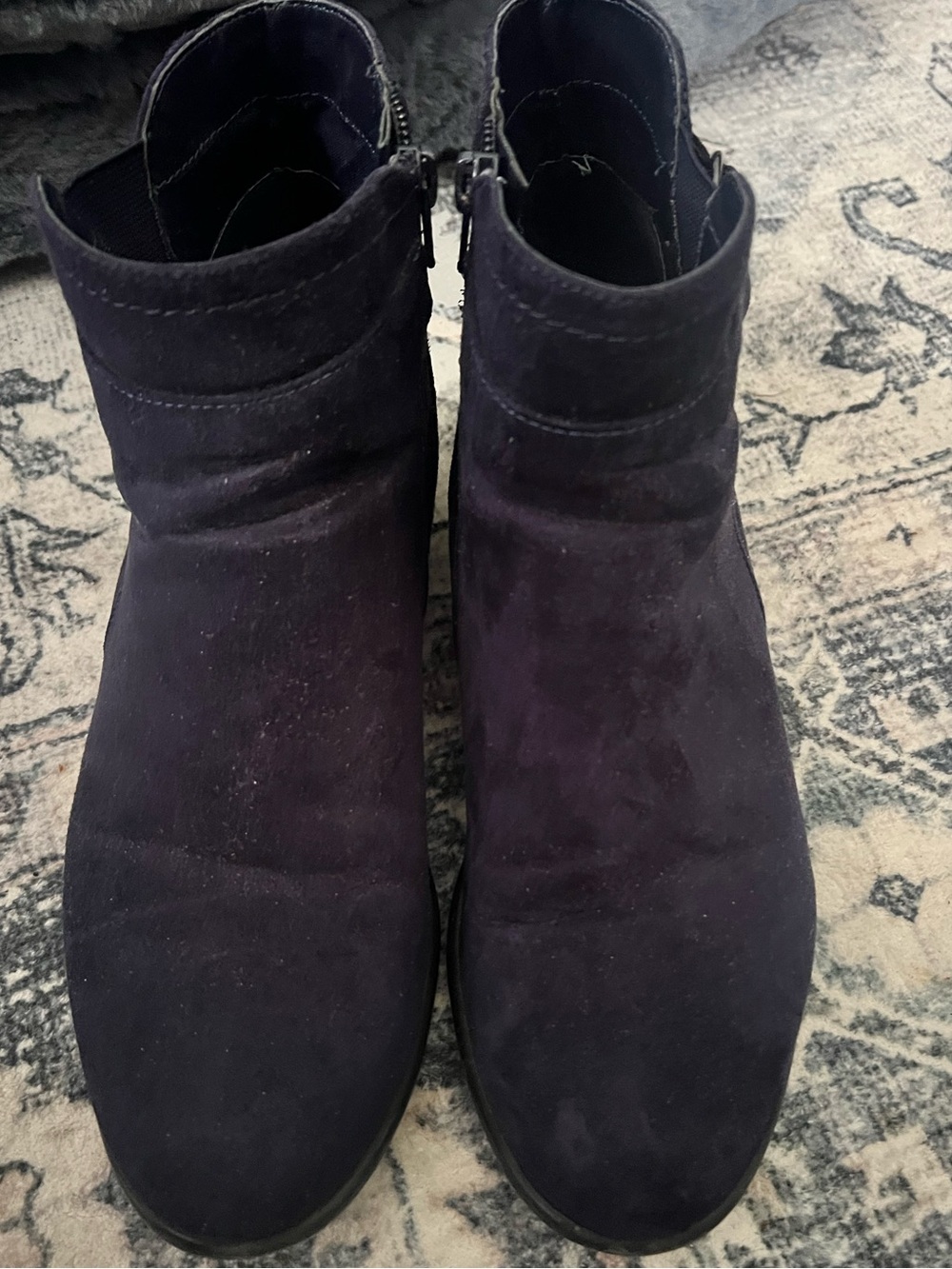 Unisa Navy Bootie 9.5